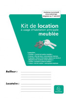 Kit dossier de location meublee - contrat de location meublee + etats des lieux