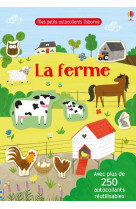 La ferme - mes petits autocollants usborne