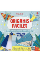 Origamis faciles - avec plus de 60 feuilles detachables a plier