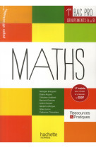 Ressources et pratiques maths 1re bac pro industriel (a et b) - livre eleve - ed. 2014