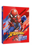 Spider-man - agenda de texte - marvel