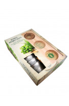 Coffret herbes aromatiques - faites pousser des herbes aromatiques dans votre cuisine