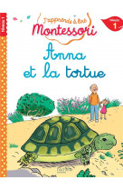 Anna et la tortue, niveau 1 - j-apprends a lire montessori