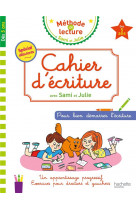 Cahier d-ecriture sami et julie des 5 ans