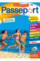 Passeport - toutes les matieres de la 3e a la 2de - cahier de vacances 2021