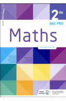 Mathematiques 2de bac pro tertiaire groupement c - livre eleve - ed. 2018