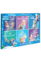 La reine des neiges - coffret 12 livres - 6 histoires + 6 coloriages - disney