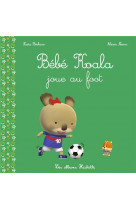 Bebe koala joue au foot