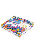 Puzzle dore licornes - 100 pieces