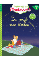 La nuit des etoiles, niveau 2 - j-apprends a lire montessori