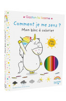 Gaston - mon bloc a colorier