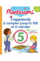 Montessori j'apprends à compter jusqu'à 100 et à calculer 3-6 ans (chiffres rugueux inclus)