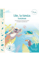 Mon petit morphee - leo le koala curieux - livre avec puces sonores