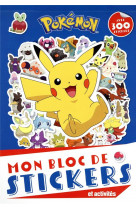 Pokemon - mon bloc de stickers et activites