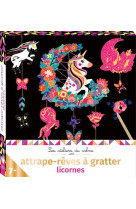 Attrape-reves a gratter licornes - mini-boite avec accessoires