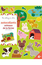 Autocollants animaux de la ferme - avec 6 decors