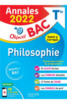 Annales objectif bac 2022 philosophie