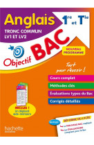 Objectif bac anglais lv1 et lv2 tronc commun 1re et tle