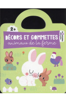 Décors et gommettes - animaux de la ferme