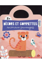 Décors et gommettes - animaux sauvages