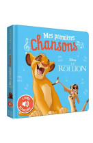 Le roi lion - mes premieres chansons - livre sonore - disney