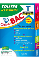 Objectif bac 2023 - term specialites sciences eco toutes les matieres