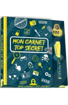 Mon carnet top secret - coffret avec stylo magique