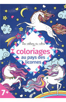 Coloriages au pays des licornes