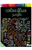 Colos fluo jungle - avec un feutre multimines