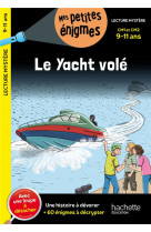 Le yacht volé - cm1 et cm2 - cahier de vacances 2024