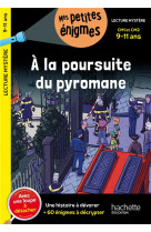 à la poursuite du pyromane - cm1 et cm2 - cahier de vacances 2024