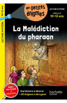 La malédiction du pharaon - cm2 et 6e - cahier de vacances 2024