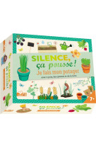 Silence ca pousse je fais mon potager - coffret avec accessoires