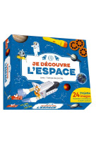 Je découvre l'espace - coffret avec lampe