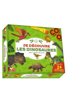 Je decouvre les dinosaures - coffret avec lampe