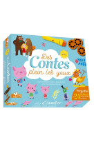 Des contes plein les yeux - coffret avec lampe