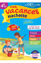 Mes vacances hachette - du ce1 au ce2 - cahier de vacances 2022