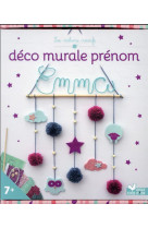 Deco murale prenom - coffret avec accessoires