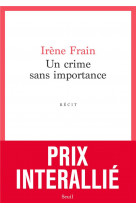 Un crime sans importance