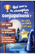 Qui sera le champion des conjugaisons ?