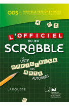 L-officiel du jeu scrabble