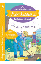 Mes premieres  lectures montessori - papi jardine