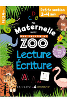 Ma maternelle avec une saison au zoo ps lecture-ecriture