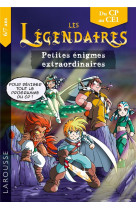 Les petites enigmes des legendaires cp-ce1