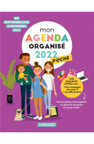 Mon agenda organise poche 2022