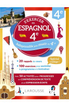 Cahier larousse espagnol 4e