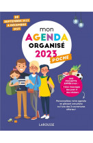 Mon agenda famille organisee poche 2023