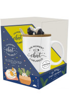 Mug un moment chat l-heureux