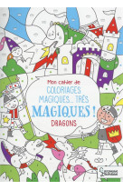 Coloriages magiques tres magiques, dragons