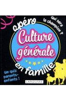 Apero mini match de culture generale en famille